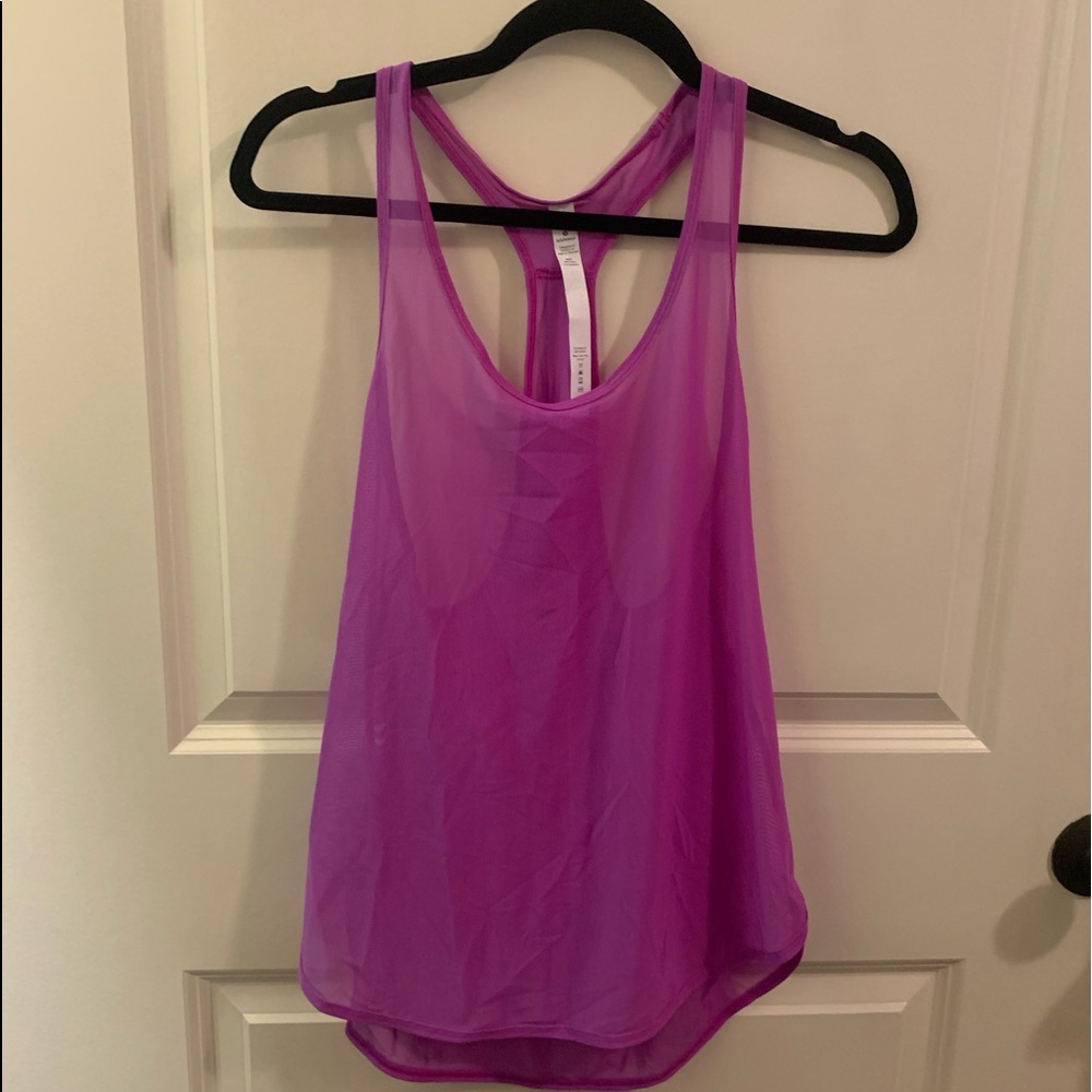 Two Lulu Lemon New mesh tank tops